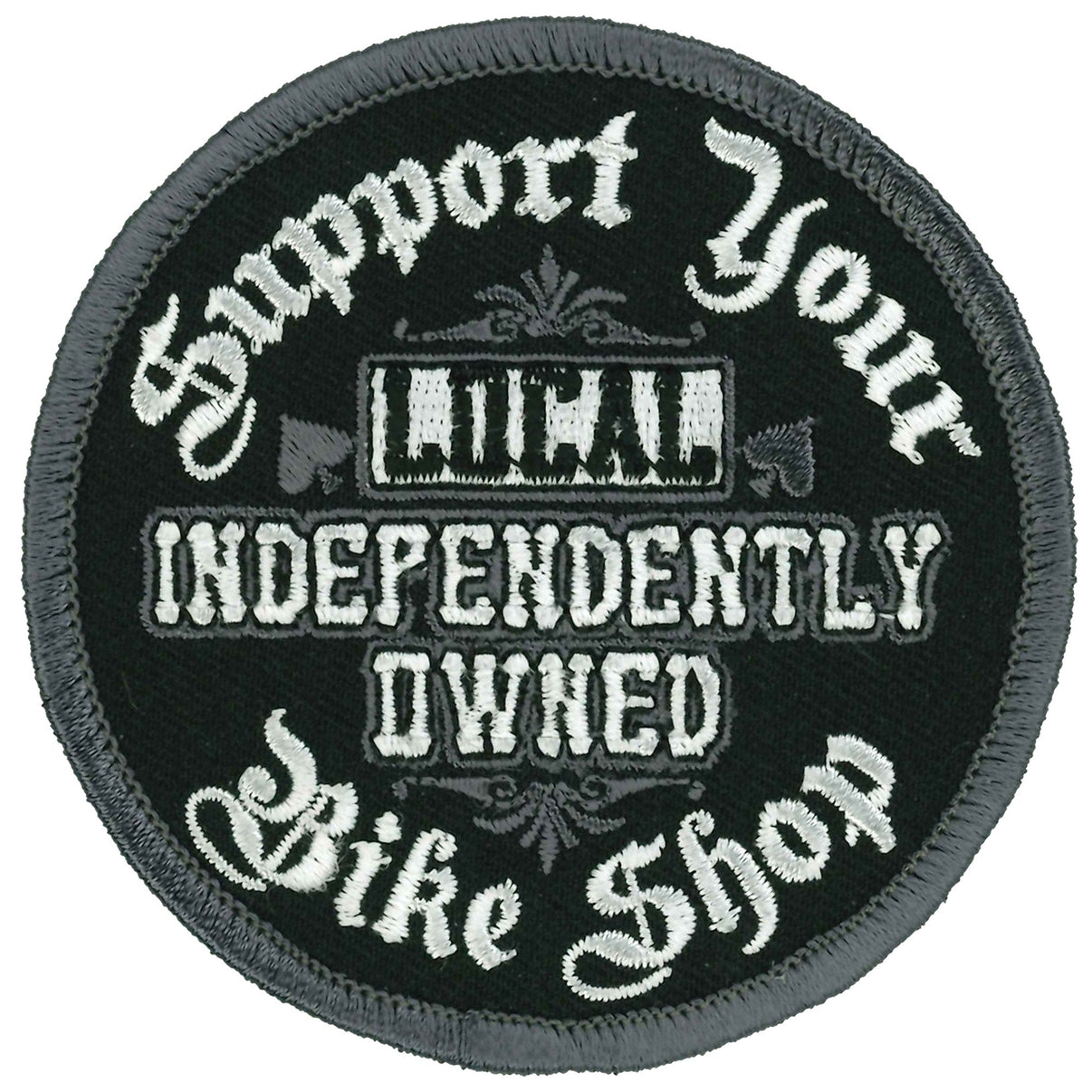Hot Leathers Support Your Local Bike Shop 3" X 3" Patch Hot Leathers