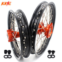 KKE 14"*1.4/12"*1.6 Kid's Small Wheels Rims Set Fit KTM SX 65 2002-2024 KKE Racing