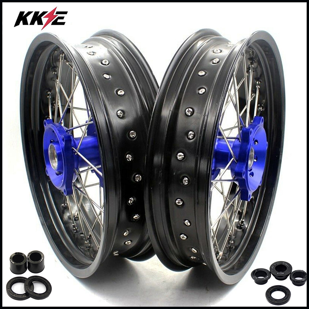 KKE 17 Inch CUSH Drive Supermoto Wheel Rim For SUZUKI DR650SE 1996-2021 KKE Racing