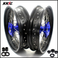 KKE 17 Inch CUSH Drive Supermoto Wheel Rim For SUZUKI DR650SE 1996-2021 KKE Racing