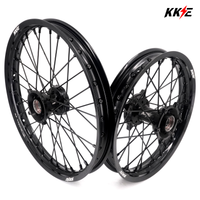 KKE 19/16 Factory Size Kids Big Wheels Rims Fit KTM SX 85 2021-2024 All Black - LiveTheGnar