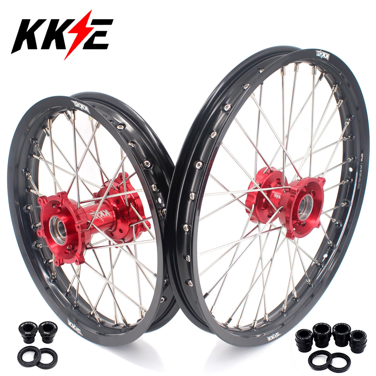 KKE 19"*1.6 / 16"*1.85 Big Kid's Wheels Rims Set For KTM SX 85 2003-2020 KKE Racing