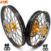 KKE 21 & 18 Off Road Rims For SUZUKI DRZ400 DRZ400E DRZ400S Gold KKE Racing