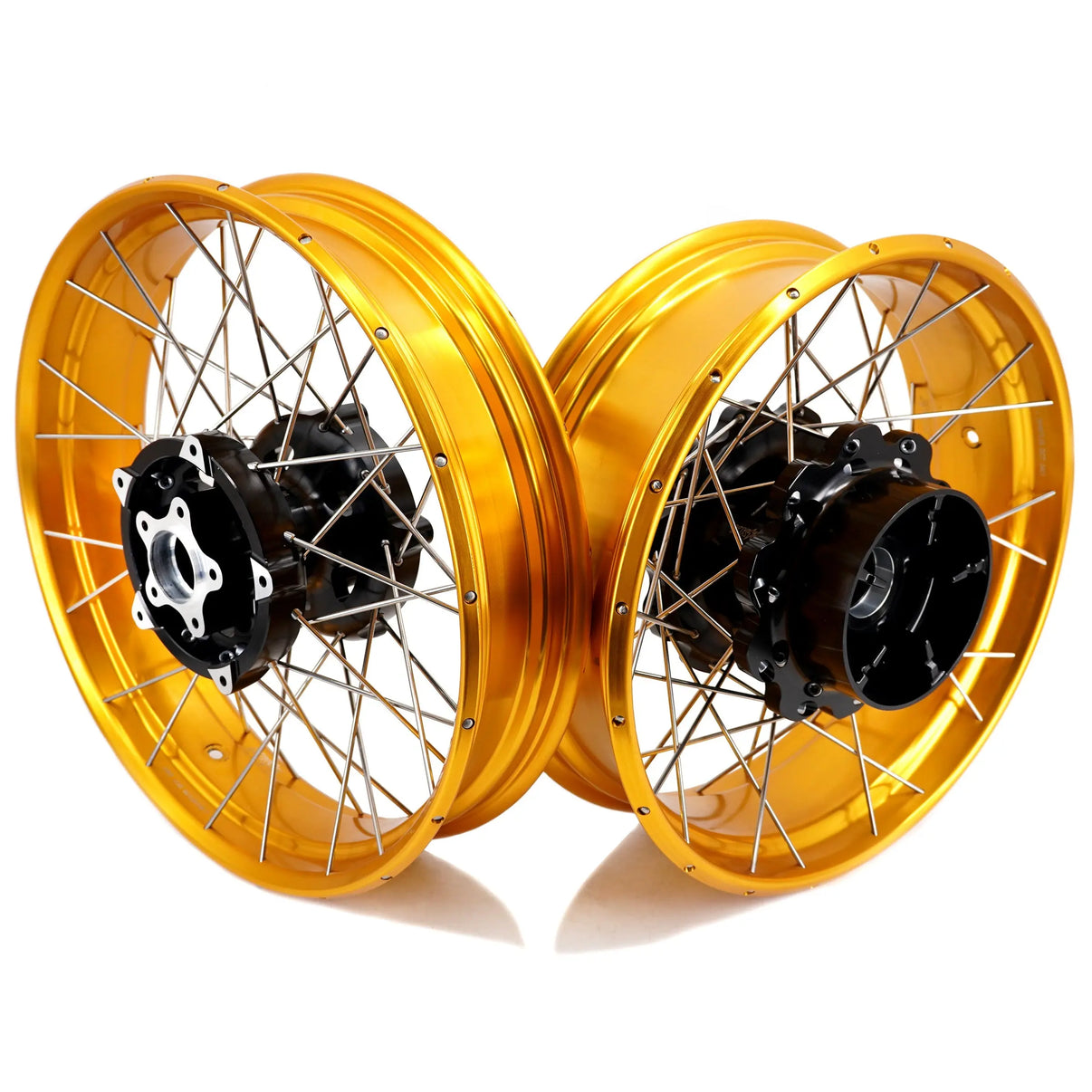 KKE 3.5*19'' & 5.0*18'' Tubeless Wheels - Fits Harley Street Glide/CVO 2024 Spoked Rims KKE Racing