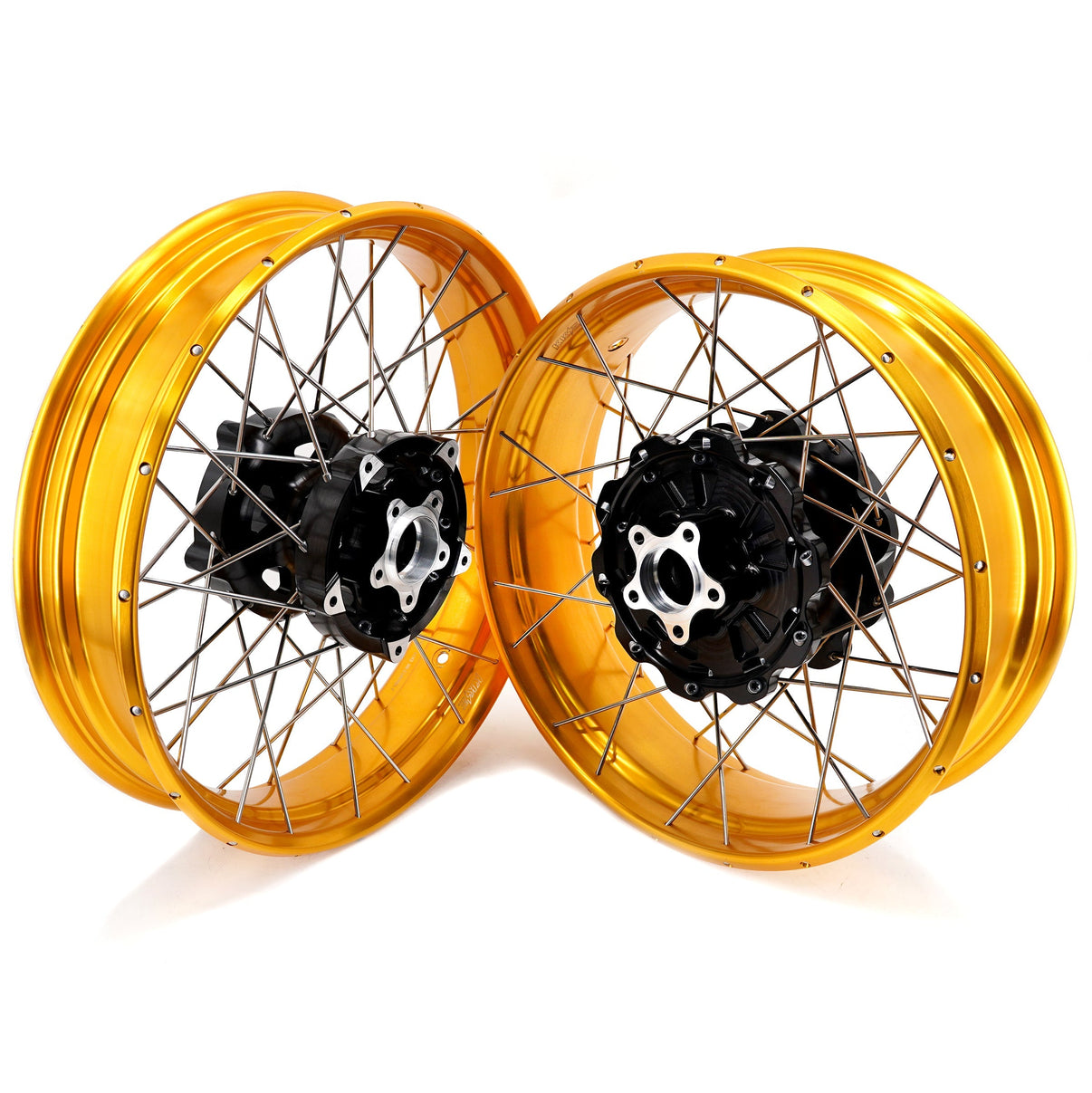 KKE 3.5*21'' & 5.0*18'' Tubeless Wheels Fit Harley Street Glide/CVO 2024 Spoked Rims KKE Racing