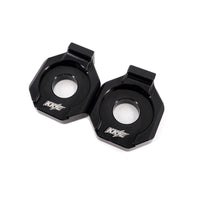 KKE Axle Chain Adjuster Blocks Fit Rawrr Mantis, Mantis X Black and Red (Collective) KKE Racing