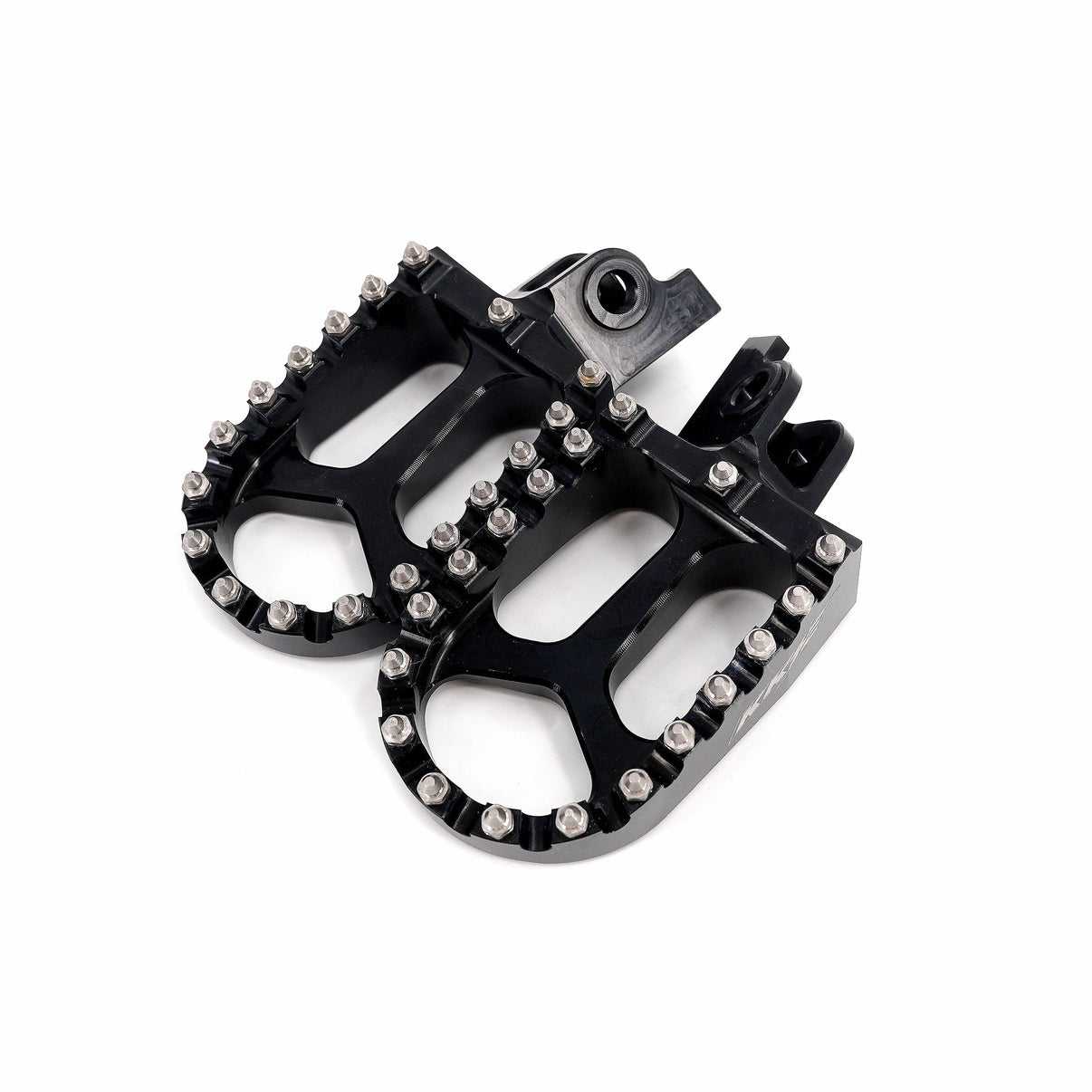 KKE Footpegs Billet Foot Rest For Rawrr Mantis, Mantis X, Red and Black (Collective) KKE Racing