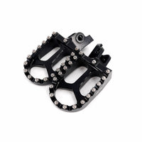 KKE Footpegs Billet Foot Rest For Rawrr Mantis, Mantis X, Red and Black (Collective) KKE Racing