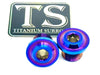 KKE Fork Axle End-Nuts for Surron, Segway, E-moto (Set of 2) Titanium Surron
