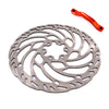 KKE Front 220MM Disc with Adapter For Surron Light Bee X, Segway X160/X260, E-Ride Pros SS, Talaria MX3 (Collective) KKE Racing