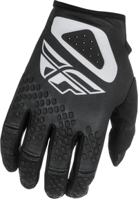 Kinetic Sym Gloves Black/White Xs FLY RACING