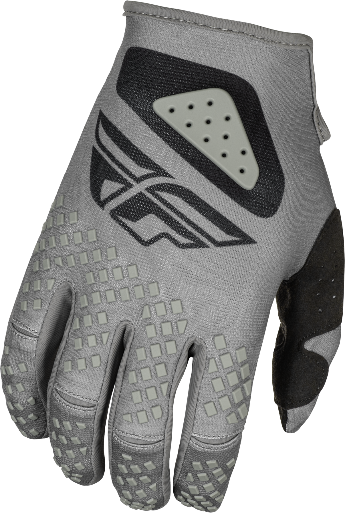 Kinetic Sym Gloves Grey/Black Lg FLY RACING