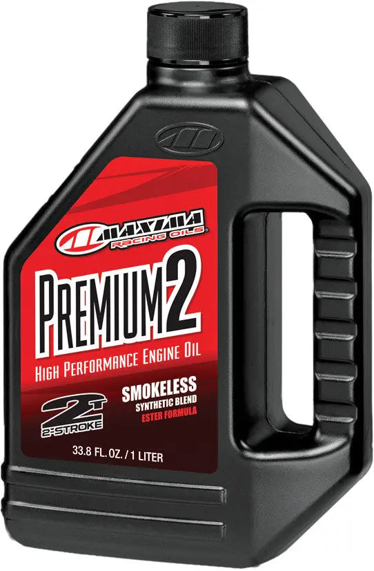 MAXIMA Premium 2 High Performance Smokeless 2-Stroke Engine Oil - 1 Liter MAXIMA