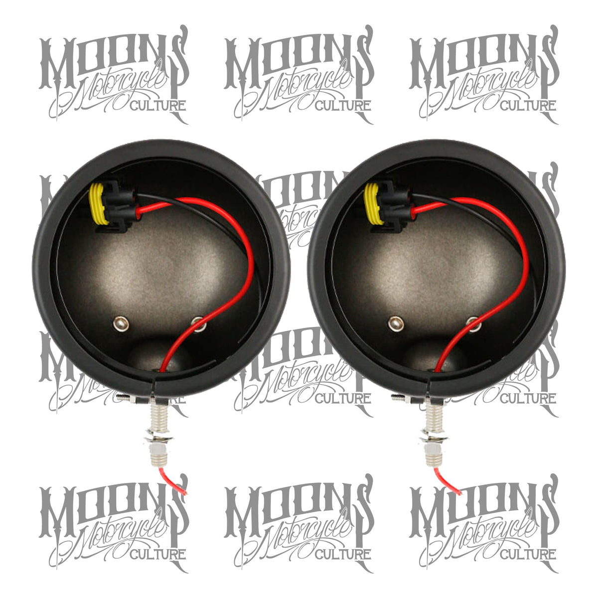 MOONSMC® 4.5 AUX Light Housing Buckets MOONSMC® // Moons Motorcycle Culture