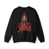 MOONSMC® Dyna FXDXT T-Sport Pinstripe Heavy Blend Crewneck Sweatshirt MOONSMC® // Moons Motorcycle Culture