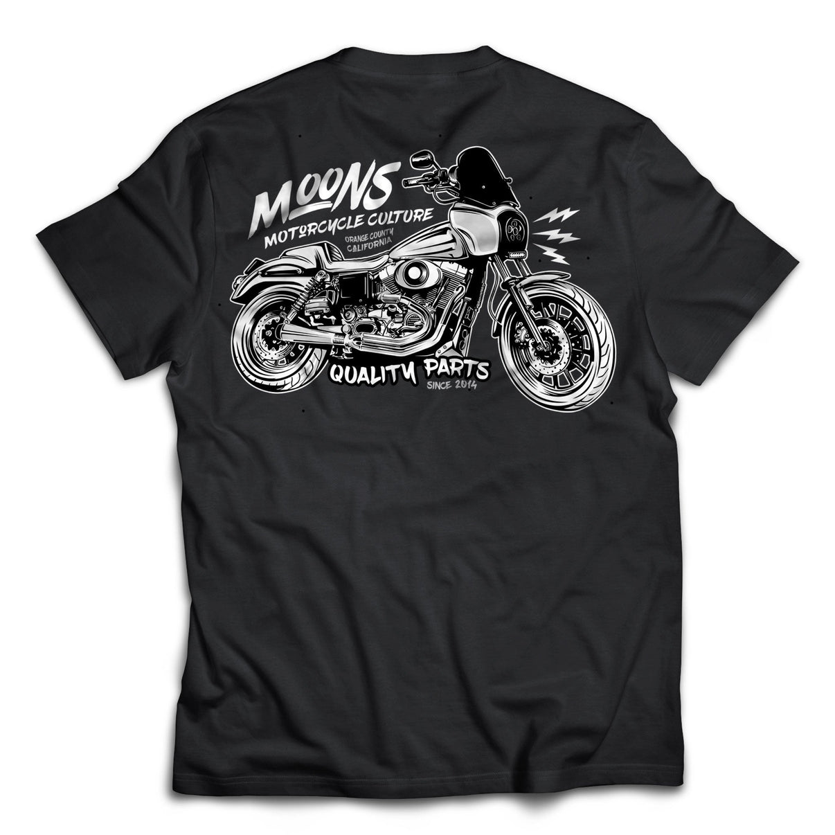 MOONSMC® Dyna T-SPORT / FXDXT Heavy Cotton T-Shirt MOONSMC® // Moons Motorcycle Culture