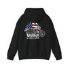 MOONSMC® FXDT / T-SPORT MURICA Hooded Sweatshirt MOONSMC® // Moons Motorcycle Culture