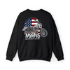MOONSMC® FXDT / T-SPORT "MURICA" Heavy Blend Crewneck Sweatshirt MOONSMC® // Moons Motorcycle Culture