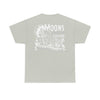 MOONSMC® FXLRS Skull Rider Heavy Cotton T-Shirt MOONSMC® // Moons Motorcycle Culture