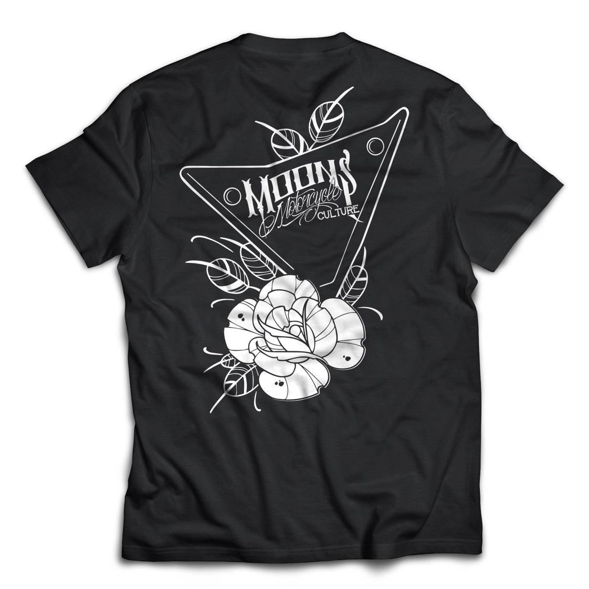 MOONSMC® FXR Side Cover Heavy Cotton T-Shirt MOONSMC® // Moons Motorcycle Culture