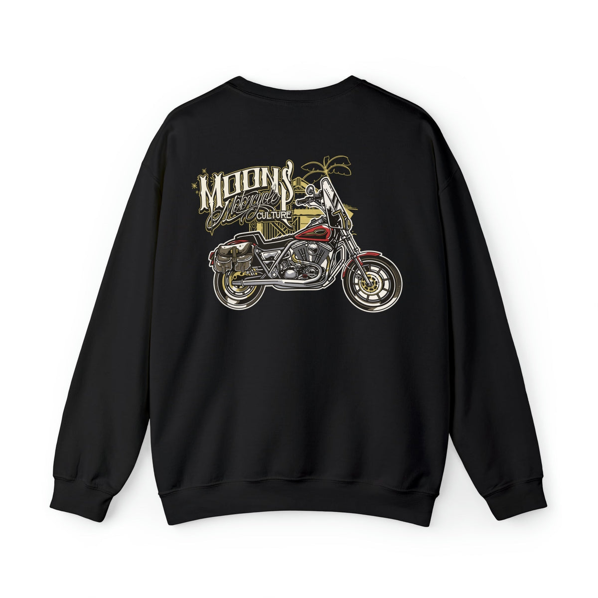MOONSMC® FXR "Red Rider" Heavy Blend Crewneck Sweatshirt MOONSMC® // Moons Motorcycle Culture