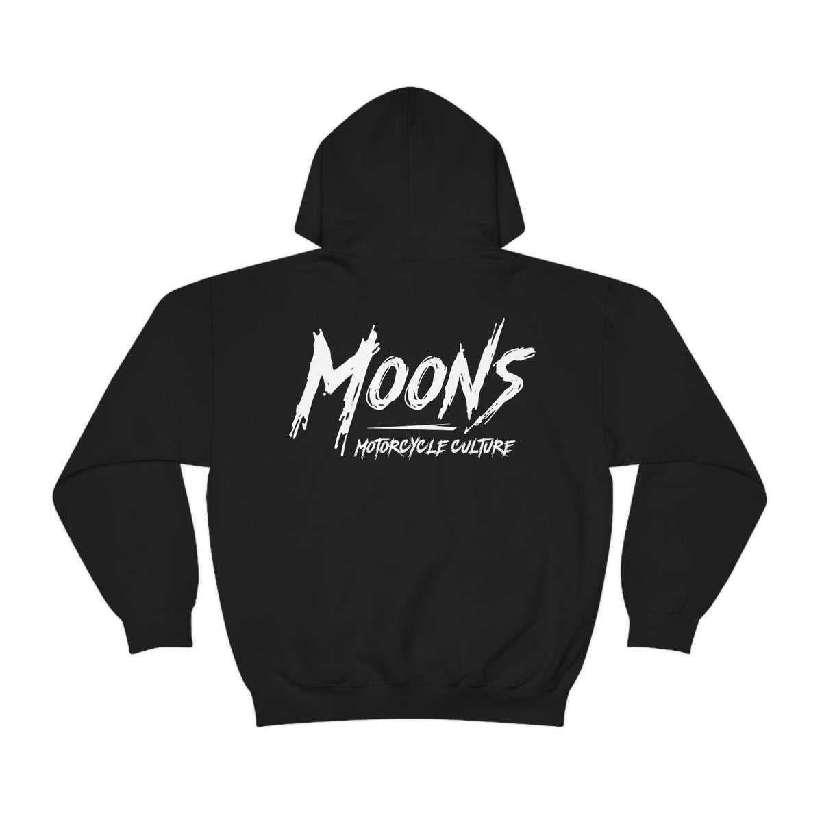 MOONSMC® Graffiti Type Logo Hooded Sweatshirt MOONSMC® // Moons Motorcycle Culture