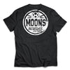 MOONSMC® Headlight Circle Logo Heavy Cotton T-shirt MOONSMC® // Moons Motorcycle Culture