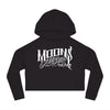 MOONSMC® OG Logo - Women’s Cropped Hooded Sweatshirt MOONSMC® // Moons Motorcycle Culture