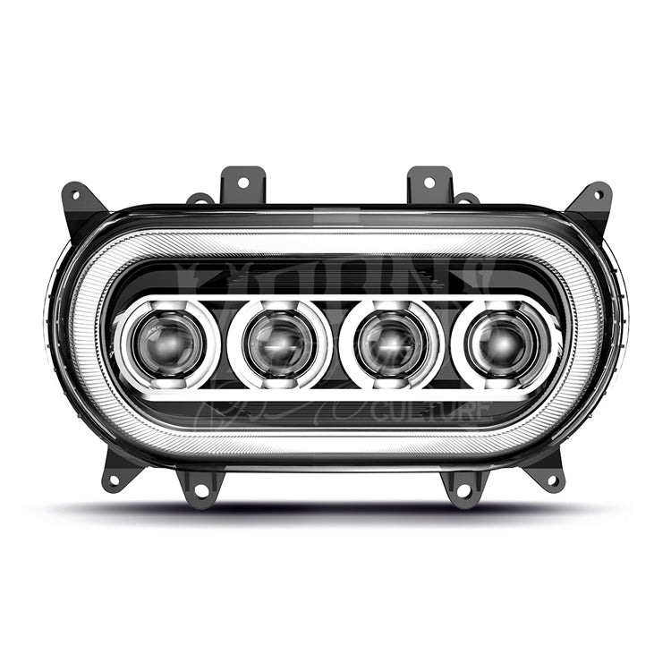 MOONSMC® Road Glide 2015-Current Moonmaker V3 with Halo LED Headlight MOONSMC® // Moons Motorcycle Culture