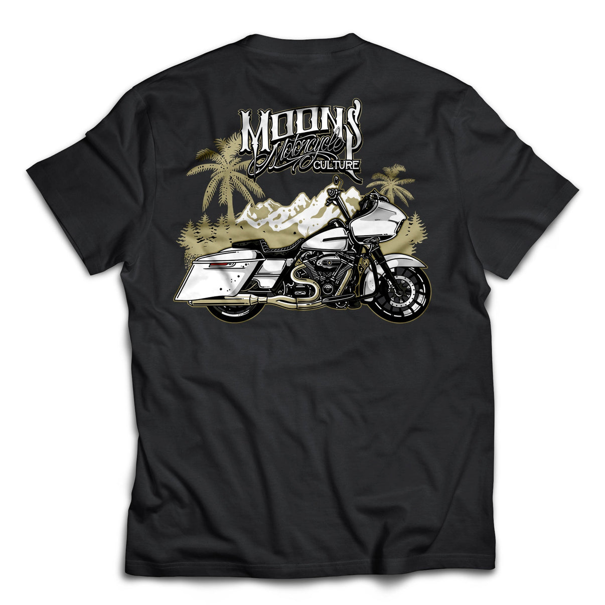 MOONSMC® Road Glide Special Bagger Heavy Cotton Tee MOONSMC® // Moons Motorcycle Culture
