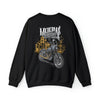 MOONSMC® San Juan Capistrano Dyna FXDXT T-Sport Heavy Blend Crewneck Sweatshirt MOONSMC® // Moons Motorcycle Culture