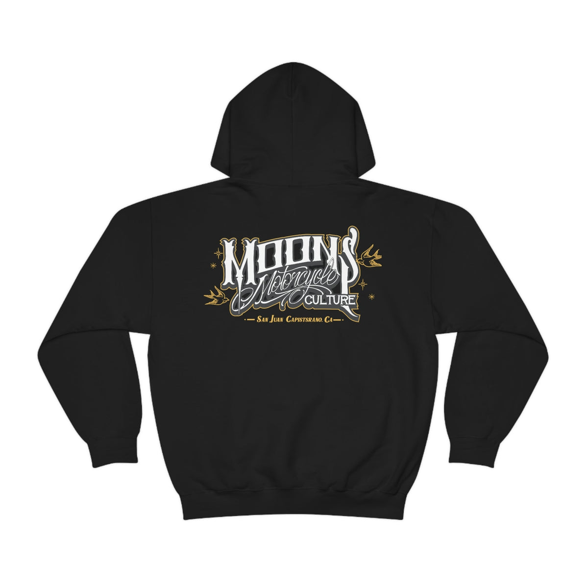 MOONSMC® San Juan Capo OG Logo Hooded Sweatshirt MOONSMC® // Moons Motorcycle Culture