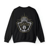 MOONSMC® Skeleton - Rise of the Fly Eye Heavy Blend™ Crewneck Sweatshirt MOONSMC® // Moons Motorcycle Culture