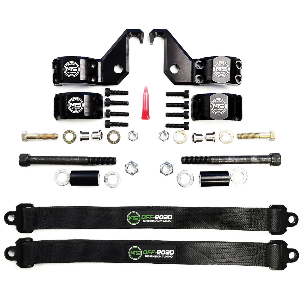 MTS Off-Road Polaris RZR Pro R Rear Limit Straps - LiveTheGnar