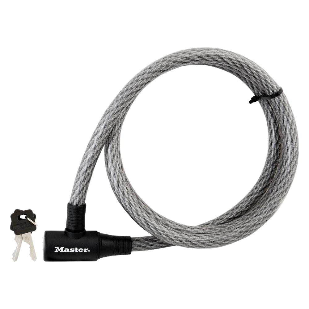 Masterlock Locking Cable with Key – 6’L x 5/8” W MotoTote