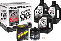 Maxima SXS Synthetic Oil Change Kit - Polaris Turbo - 10W-50 Maxima