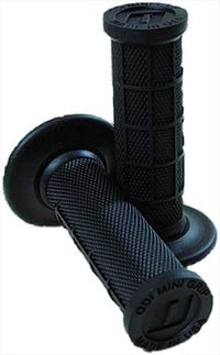 Mini Mx Half Waffle Grips Black ODI