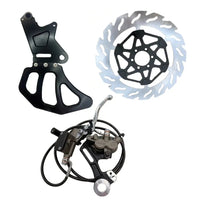 Moto Brake Single Caliper Rear Brake Kit