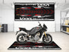 Designed Pit Mat for Moto Guzzi V100 Mandello - MM7206 MPM Motorcycle Mat
