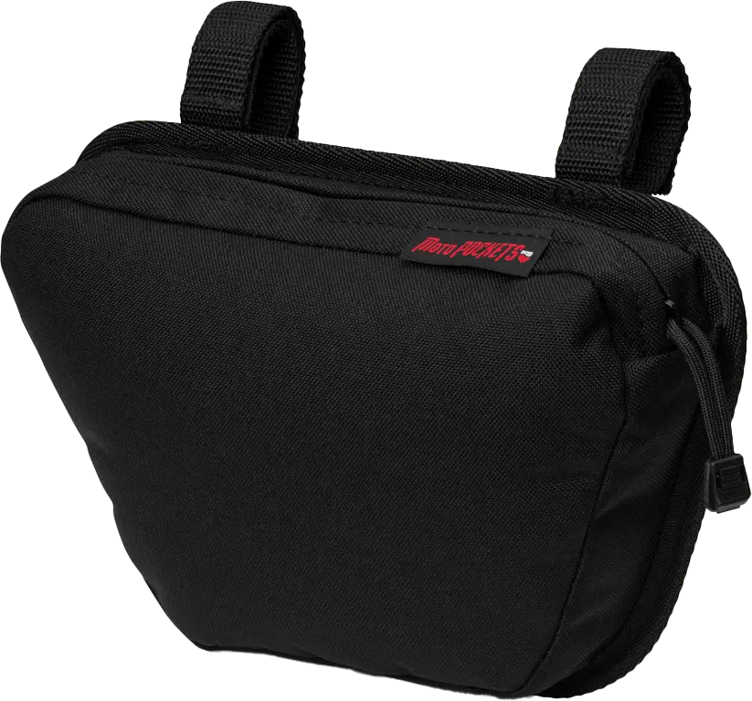 Moto Pockets T Bar Bag Black MOTO POCKETS