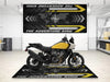 Motorcycle Mat for Adventure Motorcycle "The Adventure King" - MM7341 MPM Motorcycle Mat