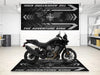 Motorcycle Mat for Adventure Motorcycle "The Adventure King" - MM7341 MPM Motorcycle Mat