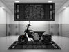 Motorcycle Mat for BMW CE02 Motorcycle - MM4102 MPM Motorcycle Mat