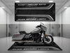 Motorcycle Mat for Cruiser Motorcycle "Glide Beyond Limits - King of Street" - MM7349 MPM Motorcycle Mat