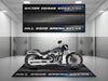 Motorcycle Mat for Cruiser Motorcycle "Kill Egos Break Necks" - MM7309 MPM Motorcycle Mat