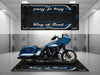 Motorcycle Mat for Cruiser Motorcycle "King of Road ST" - MM7347 MPM Motorcycle Mat