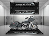 Motorcycle Mat for Cruiser Motorcycle "King of Road" - MM7342 MPM Motorcycle Mat