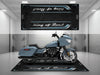 Motorcycle Mat for Cruiser Motorcycle "King of Road" - MM7342 MPM Motorcycle Mat