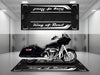 Motorcycle Mat for Cruiser Motorcycle "King of Road" - MM7342 MPM Motorcycle Mat