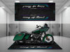 Motorcycle Mat for Cruiser Motorcycle "Special King of Road" - MM7346 MPM Motorcycle Mat